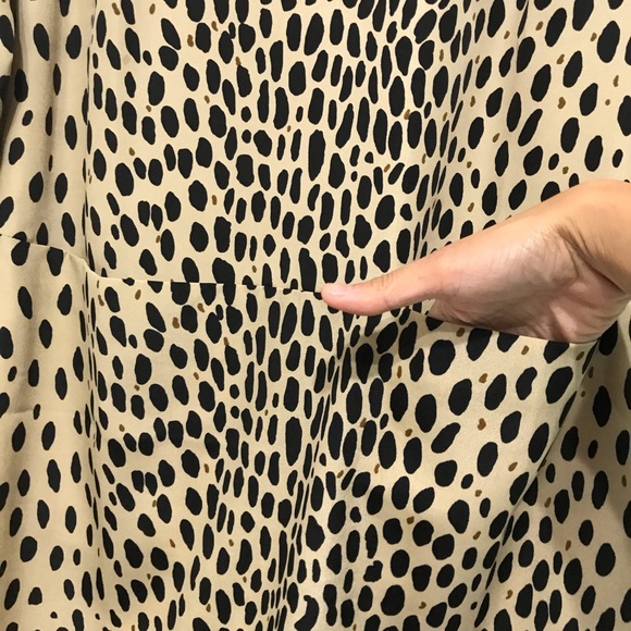 J. Crew Dress Leopard Animal Print - Picture 5 of 6